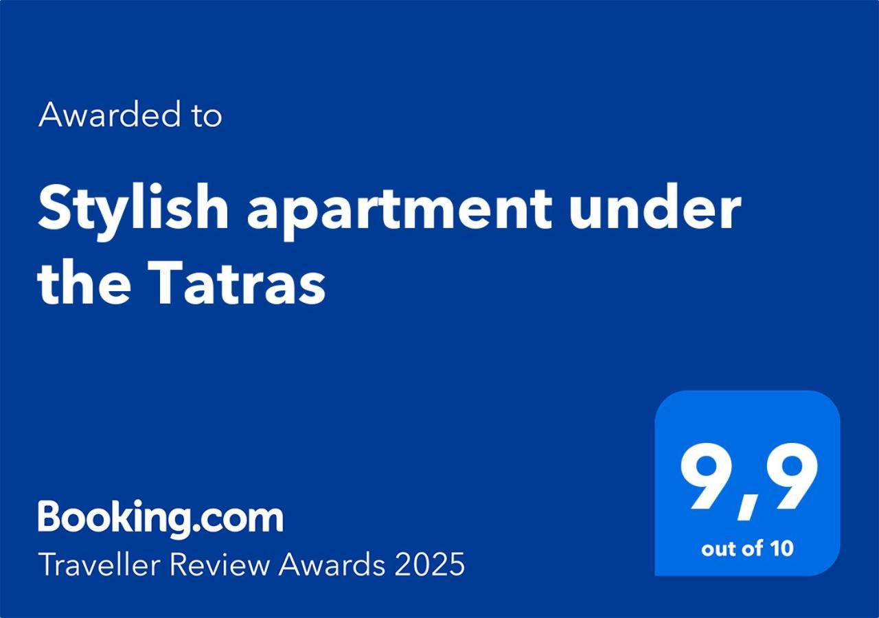 Štrba Stylish Apartment Under The Tatras מראה חיצוני תמונה